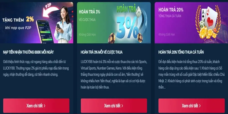 Thưởng nạp lại hàng ngày tại jb88 link vào